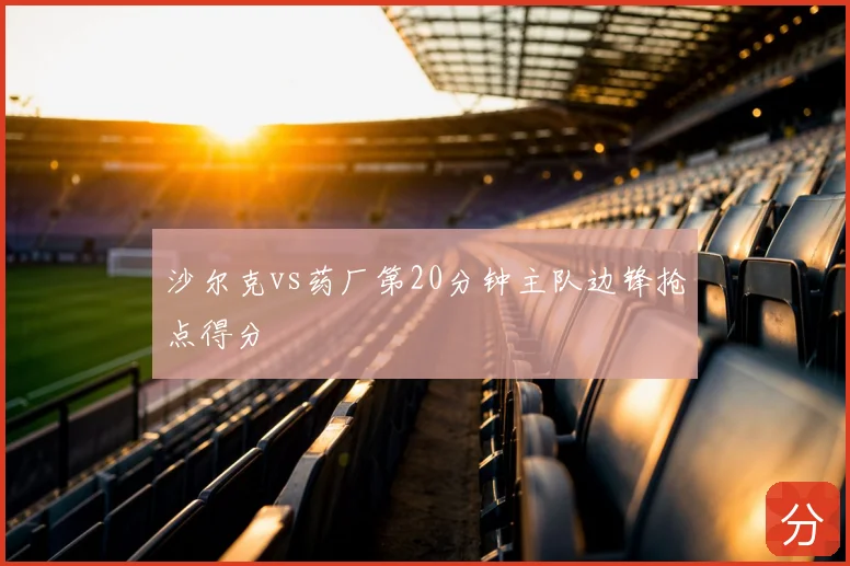 沙尔克vs药厂第20分钟主队边锋抢点得分